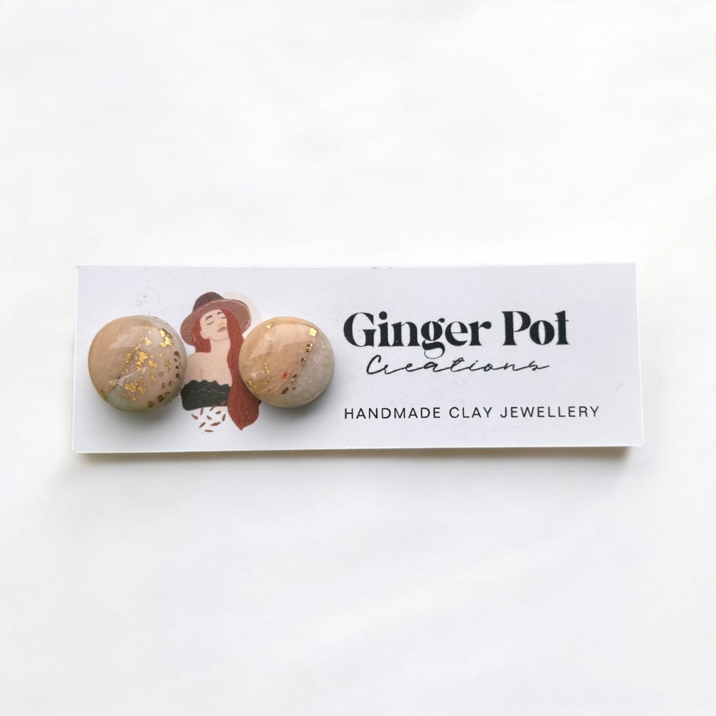 Pastel Paradise Polymer Clay | Hypoallergenic | Stud Earrings