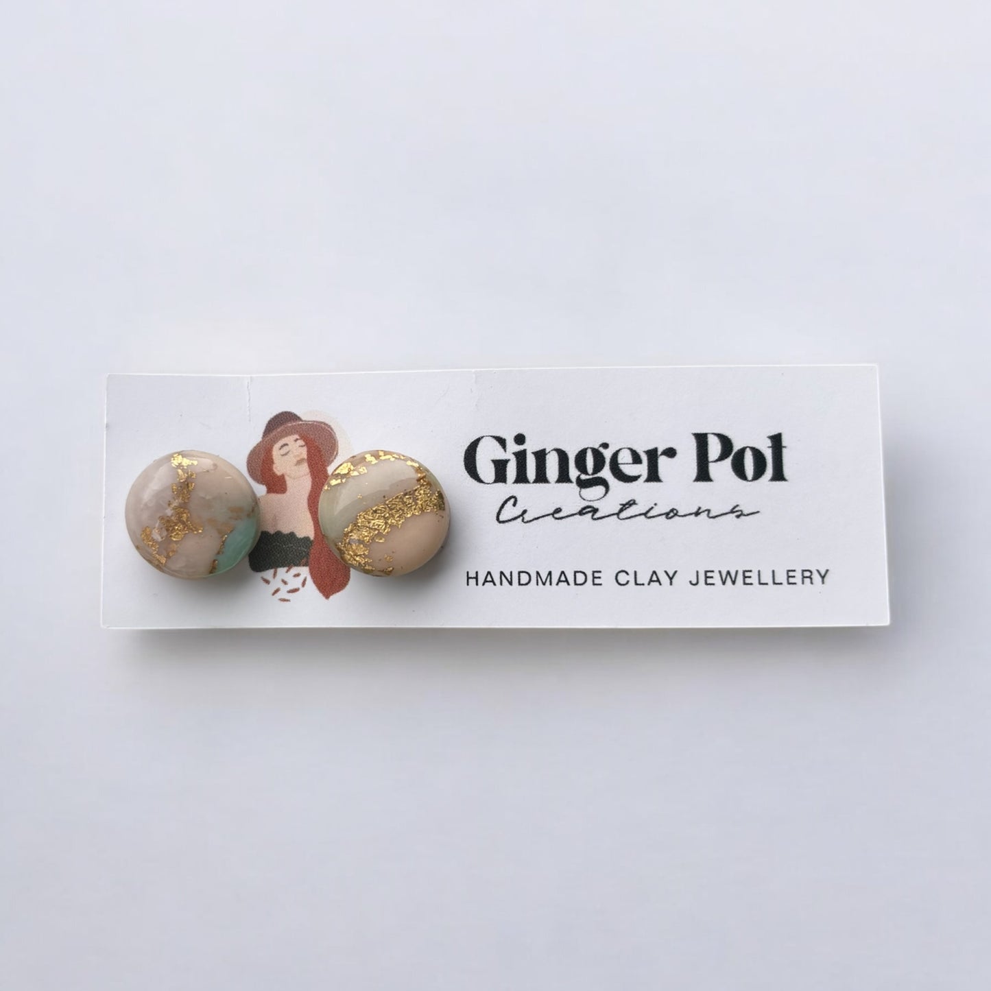 Pastel Paradise Polymer Clay | Hypoallergenic | Stud Earrings