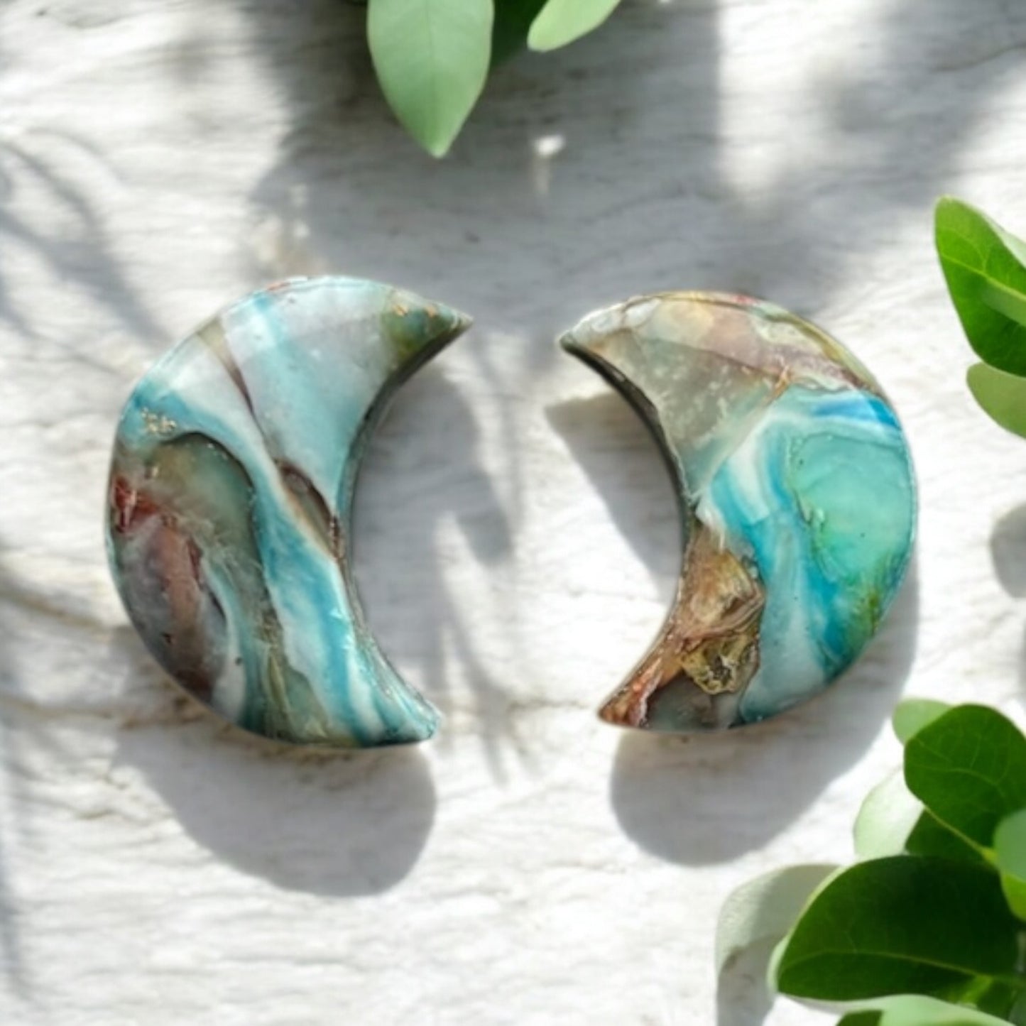 Peacock Polymer Clay Stud | Hypoallergenic | Earring Pack